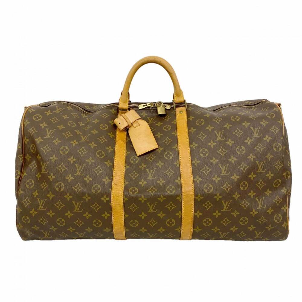 LOUIS VUITTON Brown Monogram Boston Bag - Picture 1 of 11